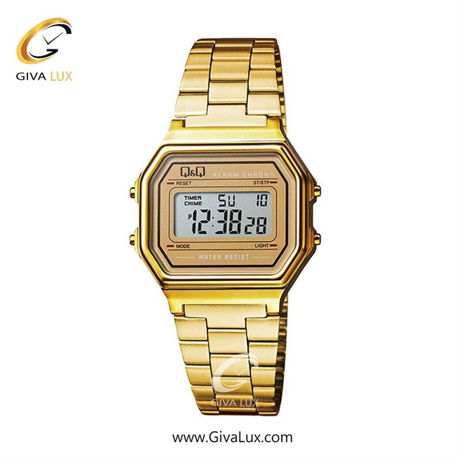 ساعت مچی اورجینال مردانه کیو اند کیو Q&Q  طلایی | طلایی| طلایی| کد رفرنس M173J002Y