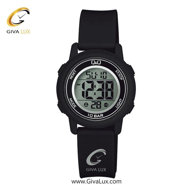 ساعت مچی اورجینال زنانه کیو اند کیو Q&Q مشکی | مشکی| مشکی| کد رفرنس M208J007Y