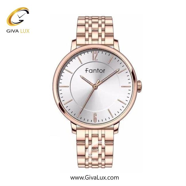 ساعت مچی اورجینال زنانه فانتور رزگلد | رزگلد| نقره ای| کد رفرنس MB1009-rg