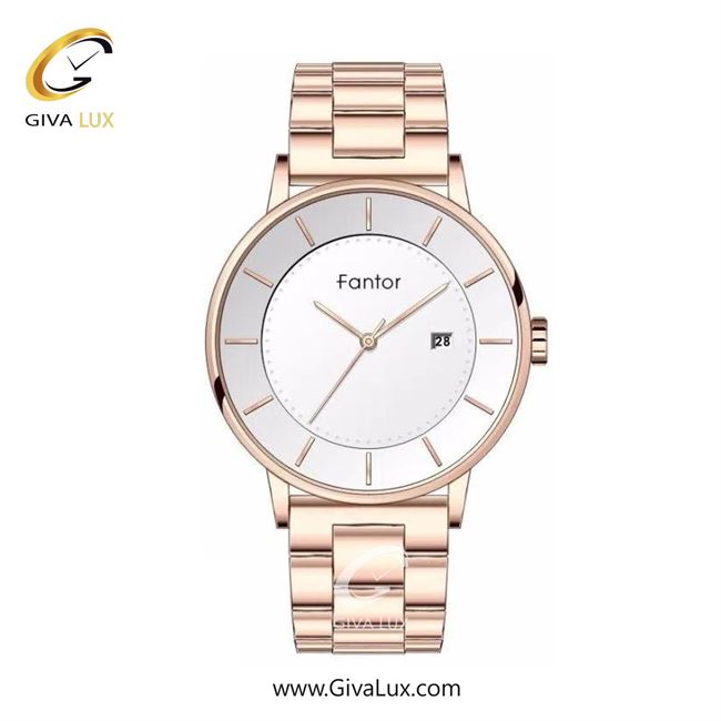 ساعت مچی اورجینال مردانه فانتور رزگلد | رزگلد| نقره ای| کد رفرنس MB1012-rg