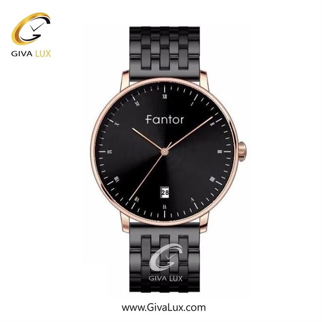 ساعت مچی اورجینال زنانه فانتور رزگلد | مشکی| مشکی| کد رفرنس MB1020-rgb