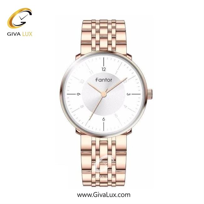 ساعت مچی اورجینال زنانه فانتور رزگلد | رزگلد| سفید-نقره ای| کد رفرنس MB1021-rg