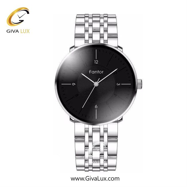 ساعت مچی اورجینال زنانه فانتور نقره ای | نقره ای| مشکی| کد رفرنس MB1021-st