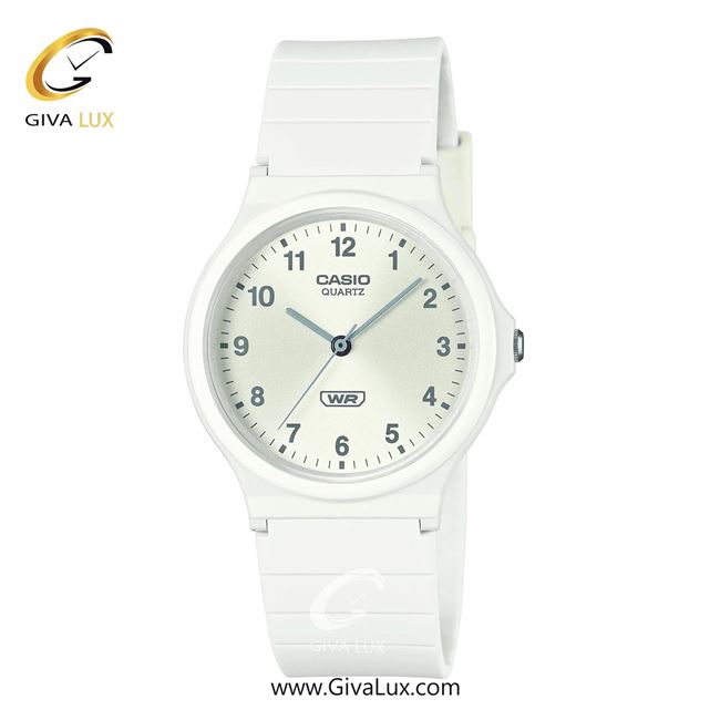 ساعت مچی اورجینال یونیسکس-اسپرت کاسیو Casio سفید | سفید| نقره ای| کد رفرنس MQ-24B-7BDF
