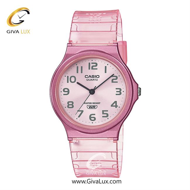 ساعت مچی اورجینال اسپرت-یونیسکس کاسیو Casio صورتی | صورتی| صورتی| کد رفرنس MQ-24S-4BDF