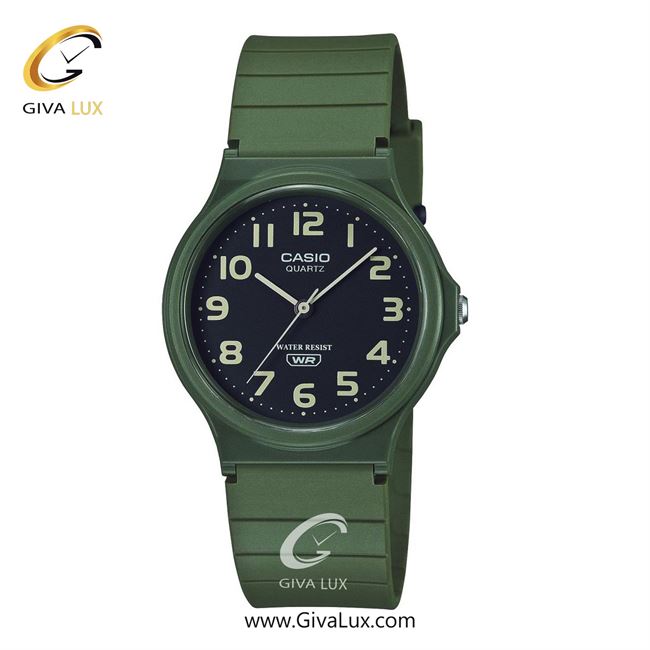 ساعت مچی اورجینال یونیسکس-اسپرت کاسیو Casio سبز | سبز| مشکی| کد رفرنس MQ-24UC-3BDF