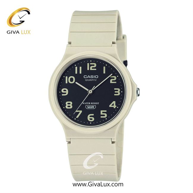 ساعت مچی اورجینال یونیسکس-اسپرت کاسیو Casio شیری | شیری| مشکی| کد رفرنس MQ-24UC-8BDF