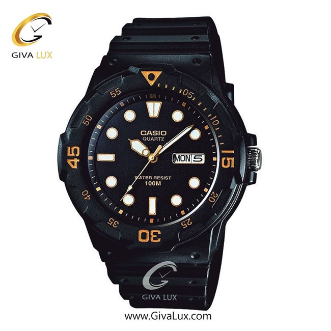 ساعت مچی اورجینال مردانه کاسیو Casio مشکی | مشکی| مشکی| کد رفرنس MRW-200H-1EVDF