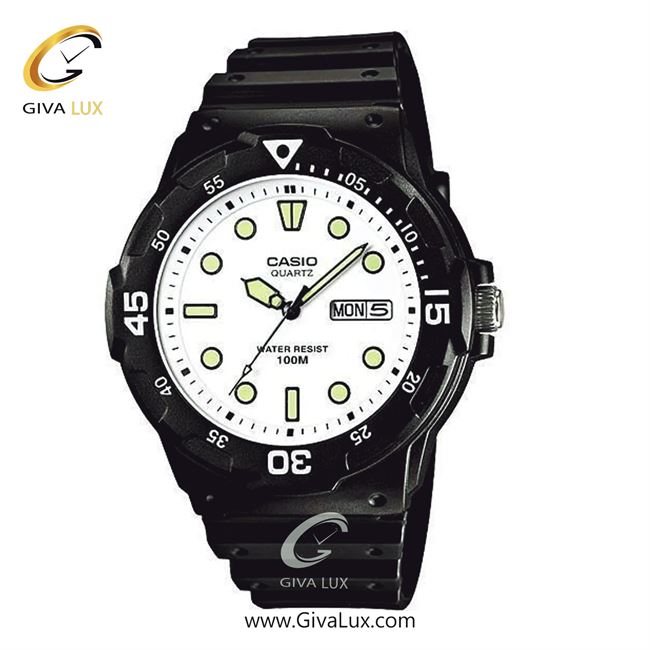 ساعت مچی اورجینال مردانه کاسیو Casio مشکی | مشکی| سفید| کد رفرنس MRW-200H-7EVDF