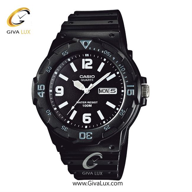ساعت مچی اورجینال مردانه کاسیو Casio مشکی | مشکی| مشکی| کد رفرنس MRW-200H-1B2