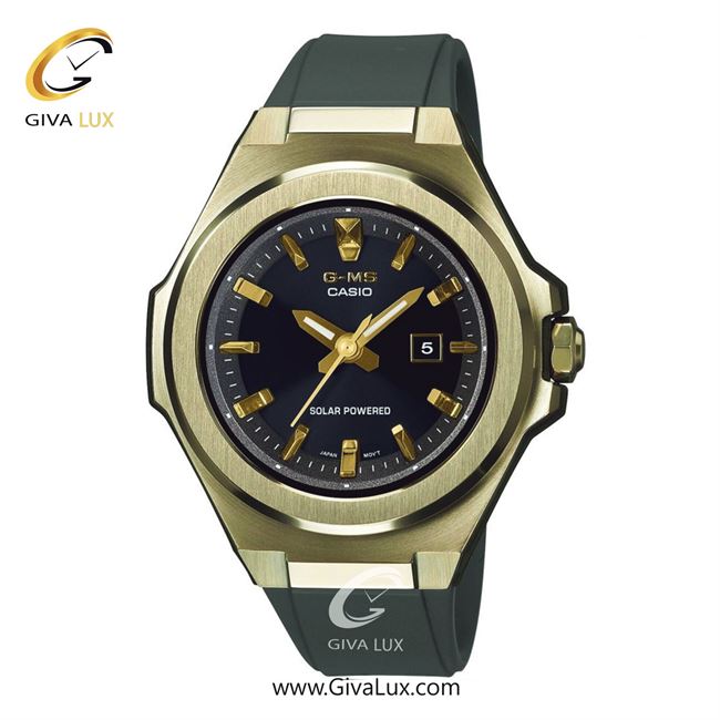 ساعت مچی اورجینال یونیسکس کاسیو Casio طلایی | سبز| مشکی| کد رفرنس MSG-S500G-3ADR