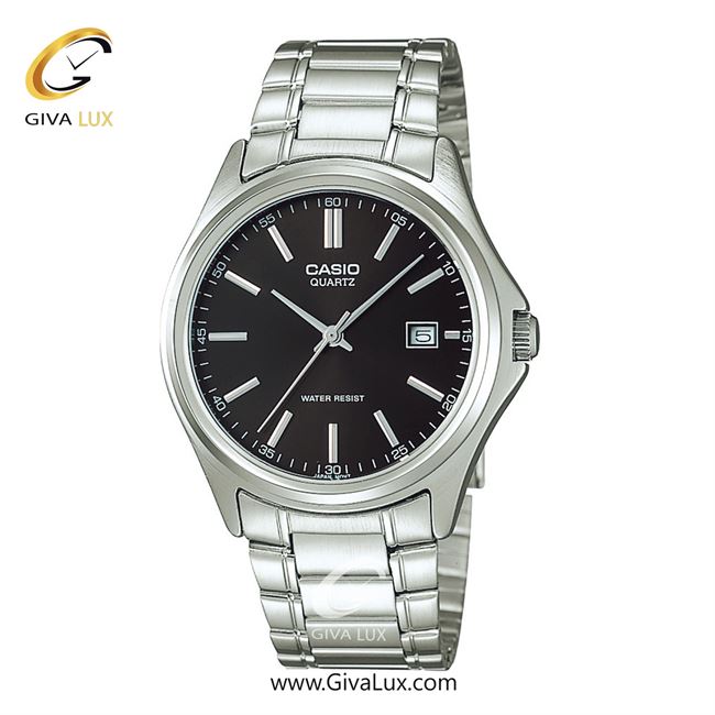 ساعت مچی اورجینال مردانه کاسیو Casio نقره ای | نقره ای| مشکی| کد رفرنس MTP-1183A-1A 