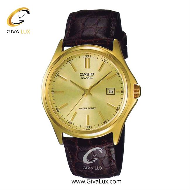 ساعت مچی اورجینال مردانه کاسیو Casio طلایی | قهوه ای| طلایی| کد رفرنس MTP-1183E-7ADF