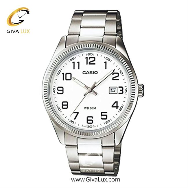 ساعت مچی اورجینال مردانه کاسیو Casio نقره ای | نقره ای| سفید| کد رفرنس MTP-1302D-7B