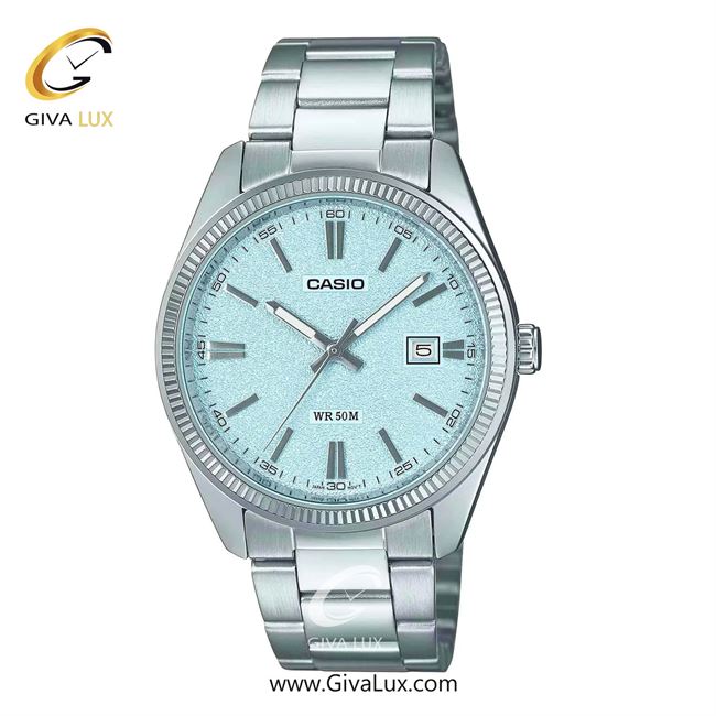 ساعت مچی اورجینال مردانه کاسیو Casio نقره ای | نقره ای| آبی| کد رفرنس MTP-1302DA-2A2VDF
