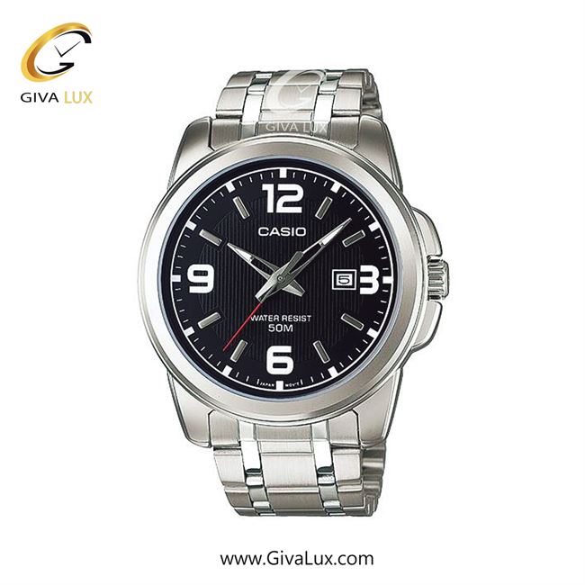 ساعت مچی اورجینال مردانه کاسیو Casio نقره ای | نقره ای| نقره ای| کد رفرنس MTP-1314D-1AVDF