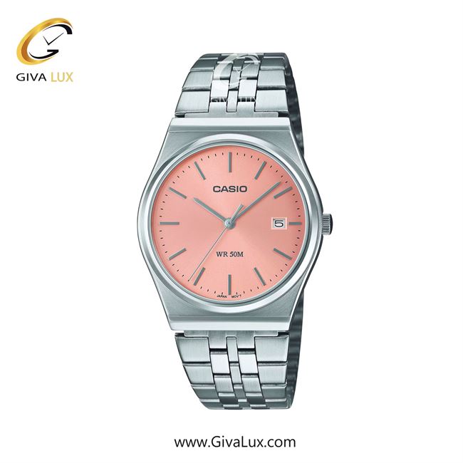 ساعت مچی اورجینال مردانه کاسیو Casio نقره ای | نقره ای| گلبهی| کد رفرنس MTP-B145D-4AVDF