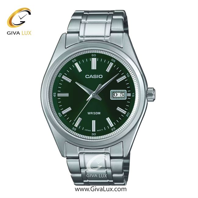 ساعت مچی اورجینال مردانه کاسیو Casio نقره ای | نقره ای| سبز| کد رفرنس MTP-B180D-3AVDF