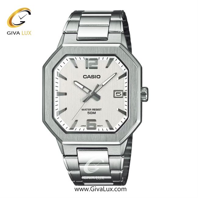 ساعت مچی اورجینال مردانه کاسیو Casio نقره ای | نقره ای| شیری| کد رفرنس MTP-B195D-7AVDF