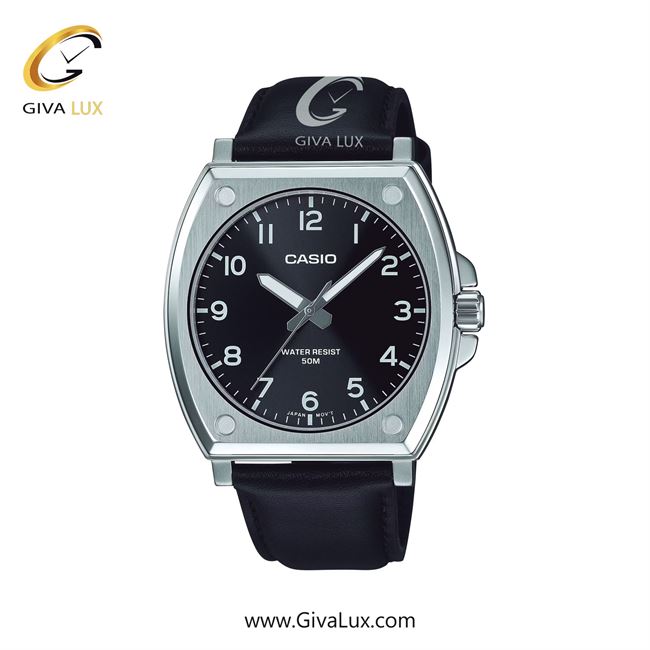 ساعت مچی اورجینال مردانه کاسیو Casio نقره ای | مشکی| مشکی| کد رفرنس MTP-E730L-1AVDF