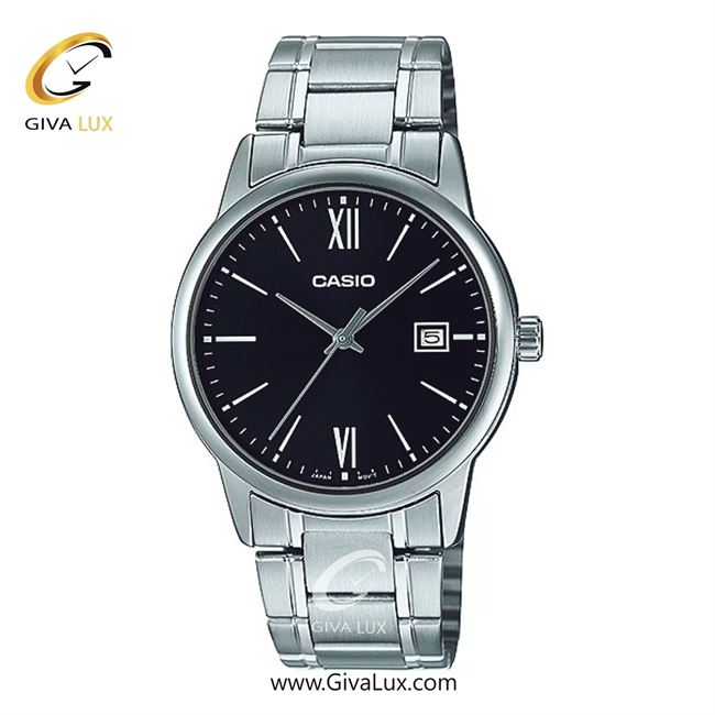 ساعت مچی اورجینال مردانه کاسیو Casio نقره ای | نقره ای| مشکی| کد رفرنس MTP-V002D-1B3