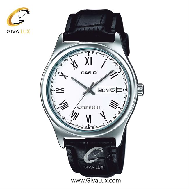 ساعت مچی اورجینال مردانه کاسیو Casio نقره ای | مشکی| سفید| کد رفرنس MTP-V006L-7BUDF