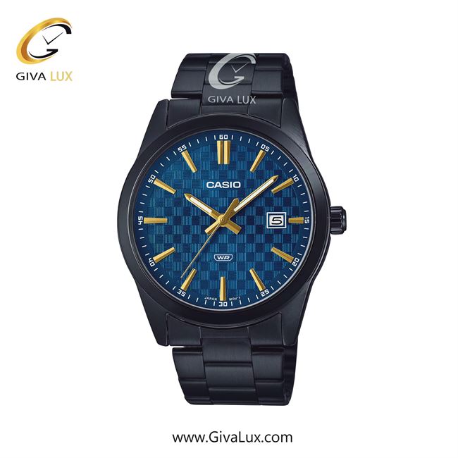 ساعت مچی اورجینال مردانه کاسیو Casio مشکی | مشکی| سرمه ای| کد رفرنس MTP-VD03B-2AUDF