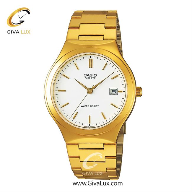 ساعت مچی اورجینال مردانه کاسیو Casio طلایی | طلایی| سفید| کد رفرنس MTP-1170N-7ARDF