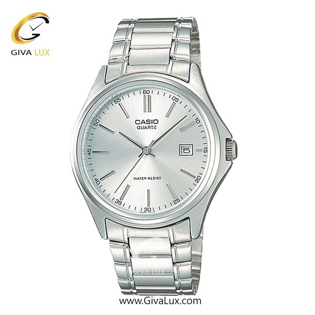 ساعت مچی اورجینال مردانه کاسیو Casio نقره ای | نقره ای| نقره ای| کد رفرنس MTP-1183A-7A