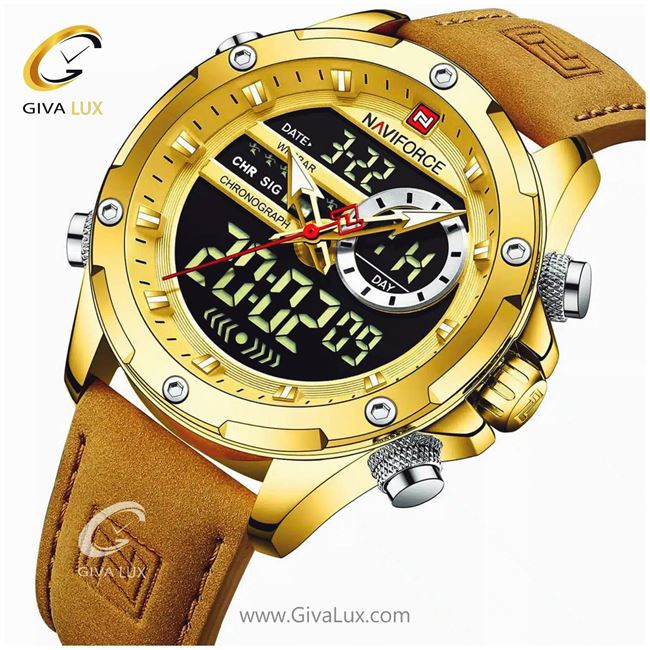 ساعت مچی ناوی فورس مردانه دو زمانه NF9208 NF9208GGLBn.jpg