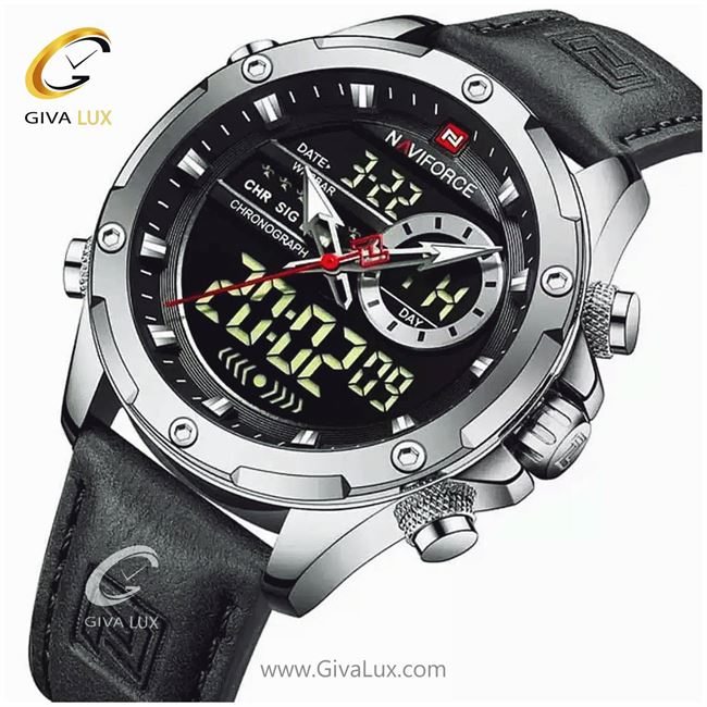 ساعت مچی ناوی فورس مردانه دو زمانه NF9208 NF9208SBB.jpg