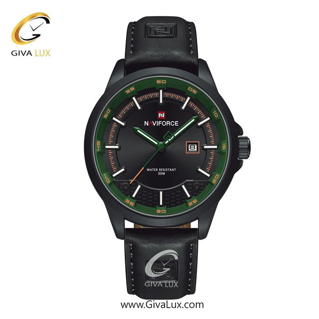 ساعت مچی اورجینال مردانه ناوی فورس|Naviforce|نوی فورس|نیوی فورس مشکی | مشکی| مشکی| کد رفرنس NF9248 L B/GN/B