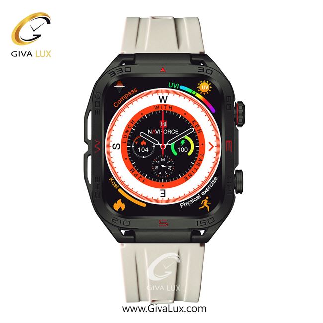 ساعت هوشمند ناوی فورس|Naviforce|نوی فورس|نیوی فورس کد رفرنس NT11-B/GY