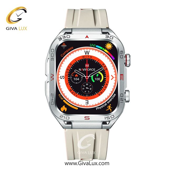 ساعت هوشمند ناوی فورس|Naviforce|نوی فورس|نیوی فورس کد رفرنس NT11-S/GY