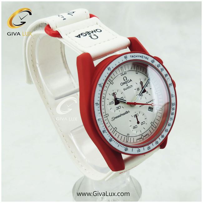 ساعت مچی اومگا زنانه قرمز | سفید | سفید |
