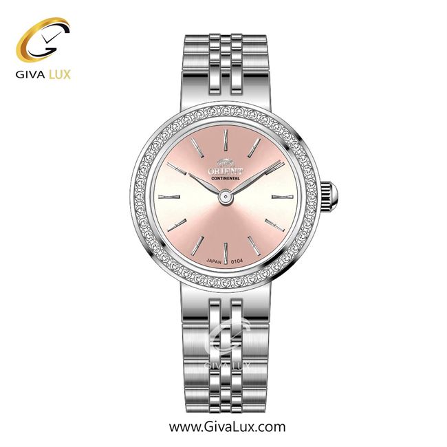 ساعت مچی اورجینال زنانه اورینت (کانتیننتال) | Orient (Continental) نقره ای | نقره ای| صورتی| کد رفرنس 0104