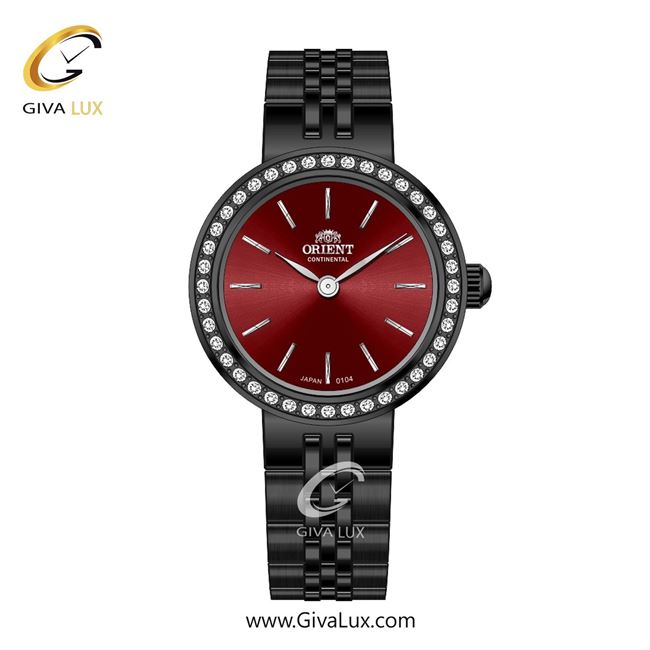 ساعت مچی اورجینال زنانه اورینت (کانتیننتال) | Orient (Continental) مشکی | مشکی| زرشکی| کد رفرنس 0104