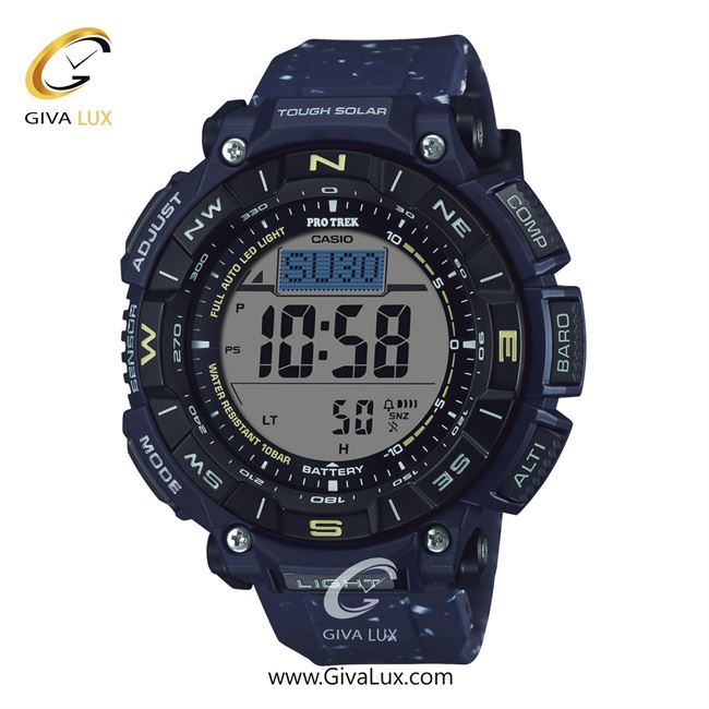 ساعت مچی اورجینال یونیسکس کاسیو Casio سرمه ای | سرمه ای| مشکی| کد رفرنس PRG-340SC-2DR