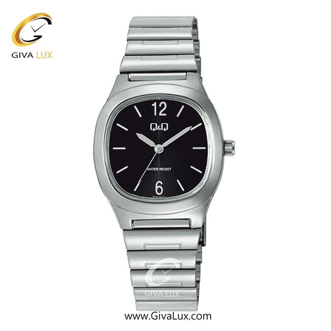 ساعت مچی اورجینال زنانه کیو اند کیو Q&Q نقره ای | نقره ای| مشکی| کد رفرنس Q02C-001PY