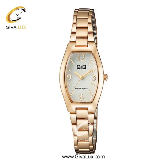 ساعت مچی اورجینال زنانه کیو اند کیو Q&Q رزگلد | رزگلد| نقره ای| کد رفرنس Q06A-003PY