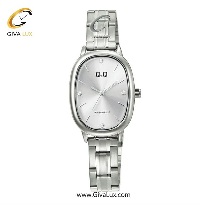 ساعت مچی اورجینال زنانه کیو اند کیو Q&Q  نقره ای | نقره ای| نقره ای| کد رفرنس Q06C-002PY