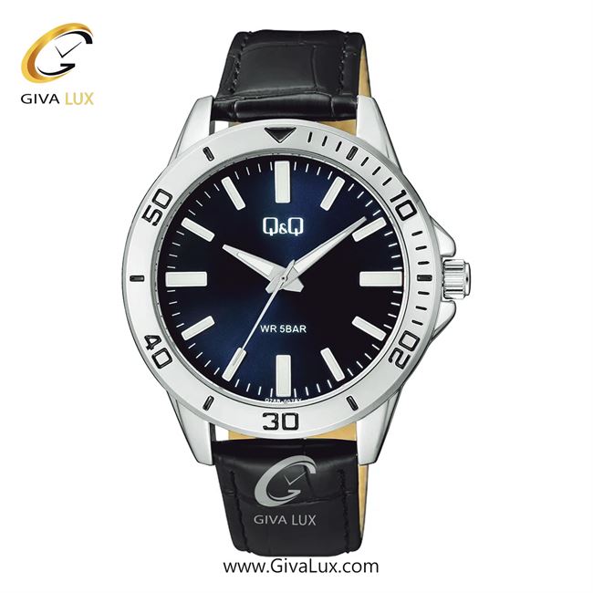 ساعت مچی اورجینال مردانه کیو اند کیو Q&Q نقره ای | مشکی| سرمه ای| کد رفرنس Q28B-007PY