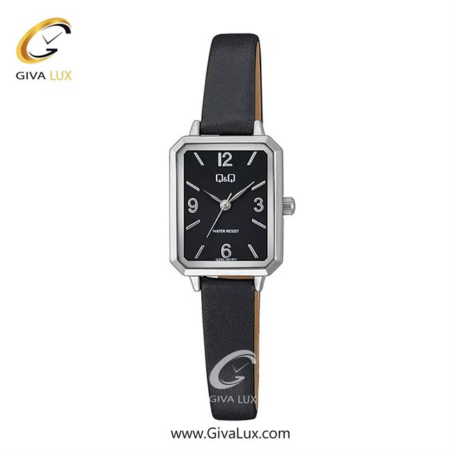 ساعت مچی اورجینال زنانه کیو اند کیو Q&Q  نقره ای | مشکی| مشکی| کد رفرنس Q29C-001PY