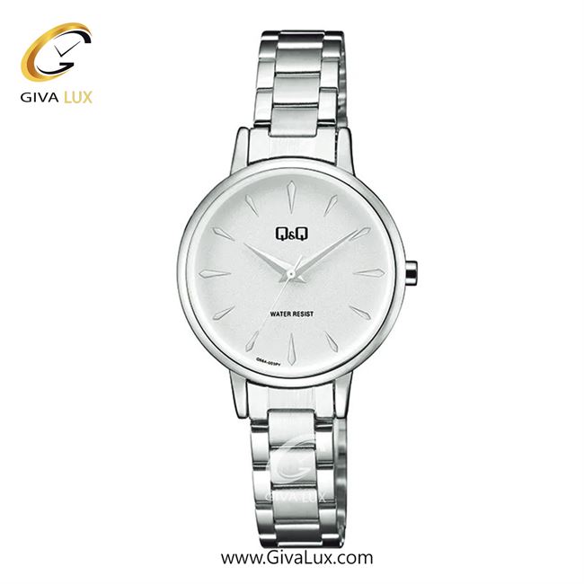 ساعت مچی اورجینال زنانه کیو اند کیو Q&Q نقره ای | نقره ای| نقره ای| کد رفرنس Q56A-003PY