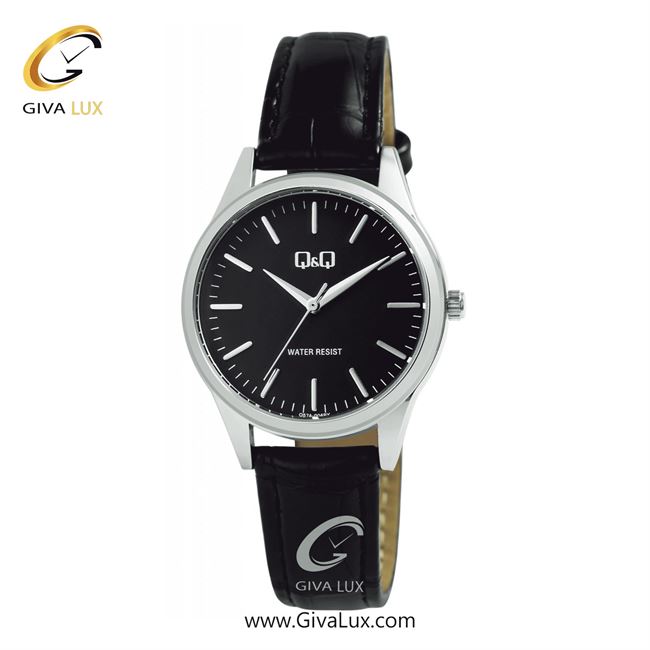ساعت مچی اورجینال زنانه کیو اند کیو Q&Q نقره ای | مشکی| مشکی| کد رفرنس Q57A-004PY