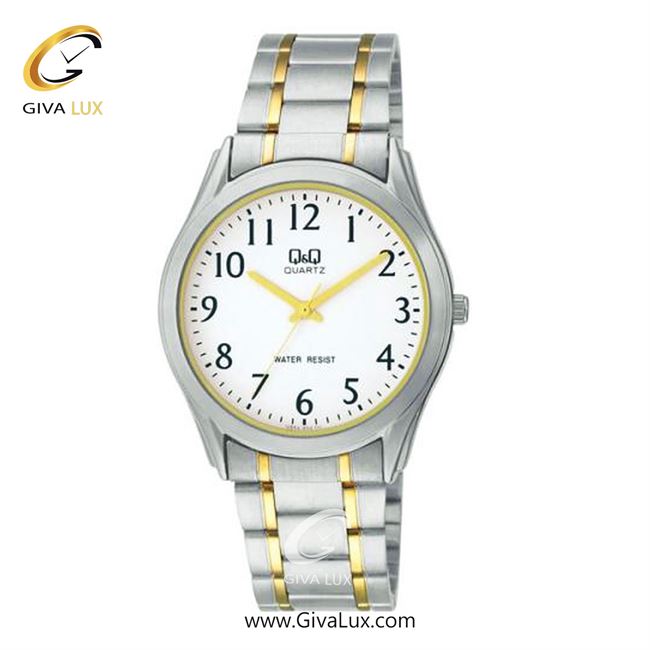 ساعت مچی اورجینال مردانه کیو اند کیو Q&Q نقره ای | نقره ای-طلایی| سفید| کد رفرنس Q594J404Y