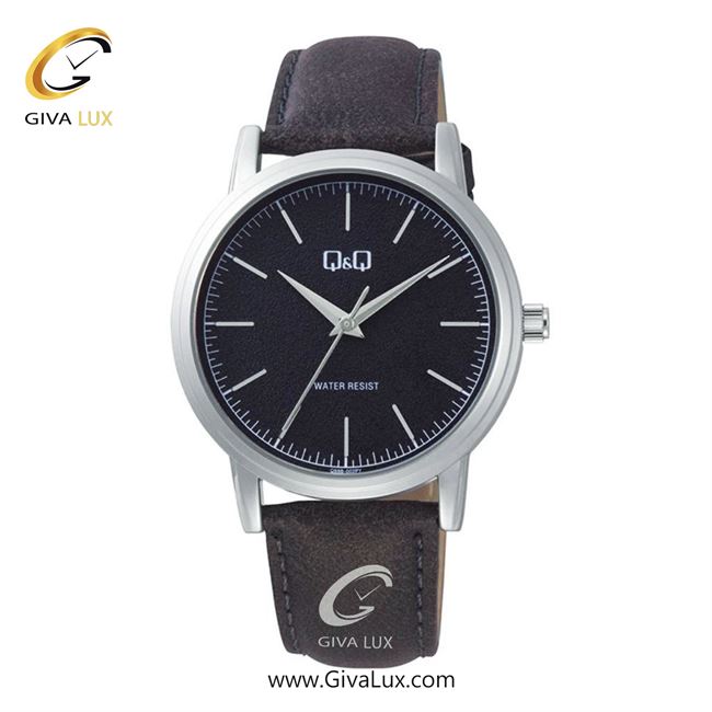 ساعت مچی اورجینال مردانه کیو اند کیو Q&Q نقره ای | قهوه ای| دودی|تیتانیوم| کد رفرنس Q59B-002PY