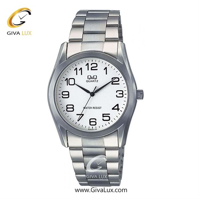 ساعت مچی اورجینال مردانه کیو اند کیو Q&Q نقره ای | نقره ای| سفید| کد رفرنس Q85B-002PY