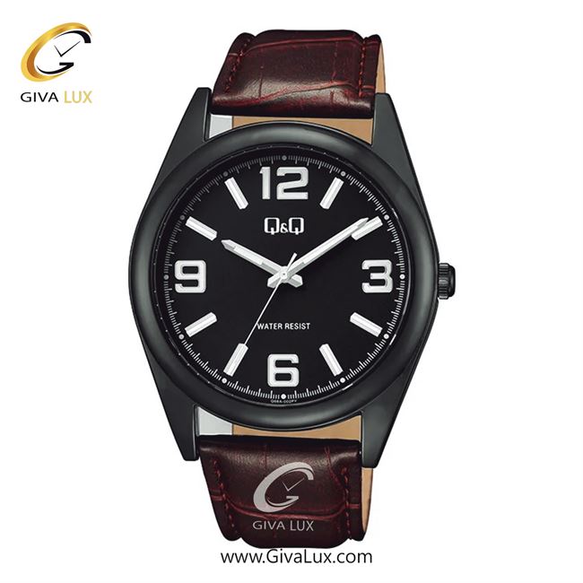 ساعت مچی اورجینال مردانه کیو اند کیو Q&Q مشکی | قهوه ای| مشکی| کد رفرنس Q68A-002PY