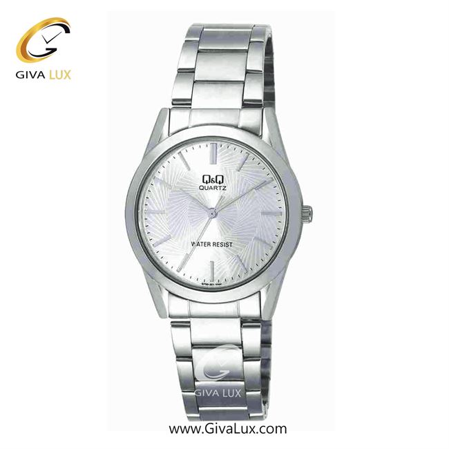 ساعت مچی اورجینال مردانه کیو اند کیو Q&Q نقره ای | نقره ای| نقره ای| کد رفرنس Q700-201Y